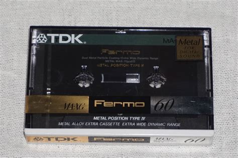 Yahoo オークション TDK MA XG Fermo 60分 カセットテープ メタルテ