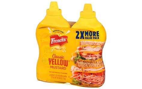 Frenchs Classic Yellow Mustard 30 Oz 2 Pack