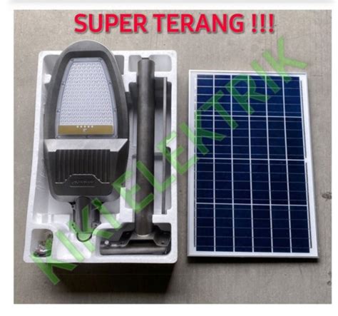 Jual Lampu Pju Solar Cell Watt Two In One Hl Lampu Jalan