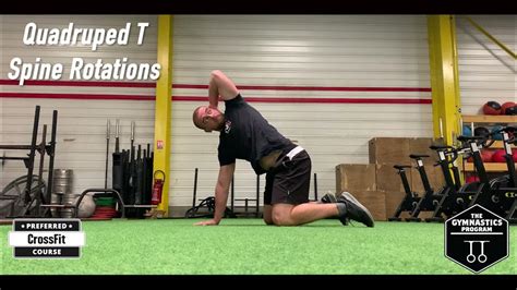 Quadruped T Spine Rotations Gymnastics Programming Youtube