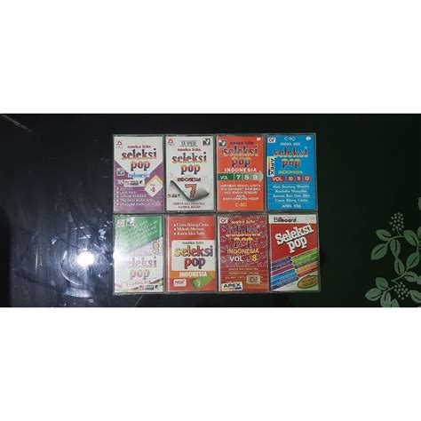 Jual Paket Kaset Seleksi Pop Original Langka Legend Edisi Terbatas