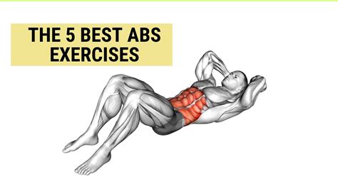 The 5 Best Exercises To Tighten Stomach Muscles And Burn Fat In 30 Days Youtube