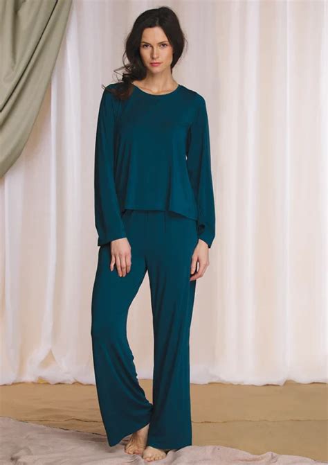 Long Women S Pajamas Leaves Luxury Lingerie Swimwear In Limassol