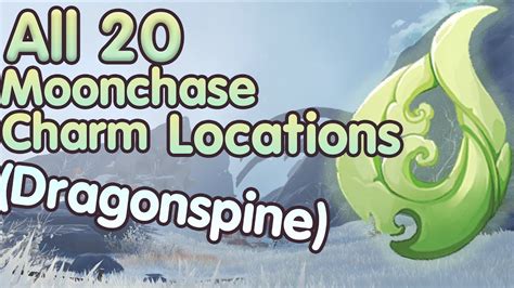 Moonchase Charm Locations Dragonspine Moonlight Merriment Genshin