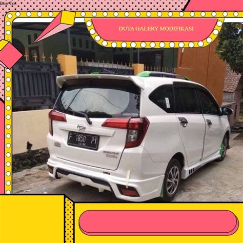 Jual Bodykit Belakang Sigra Calya Model Yaris Duraflex Bodykit Duta