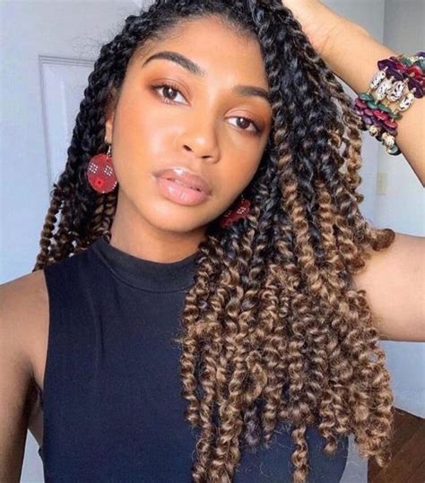 30 Gorgeous Passion Twists Styles To Try In 2024 Twist Braid