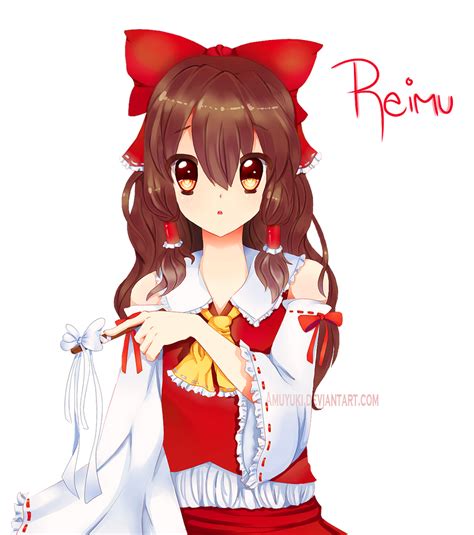 Reimu Touhou Fanart by Amuyuki on DeviantArt