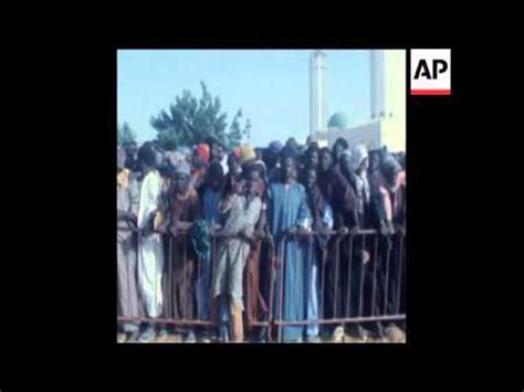 Unused President Senghor Of Senegal Visits Holy City Of Touba