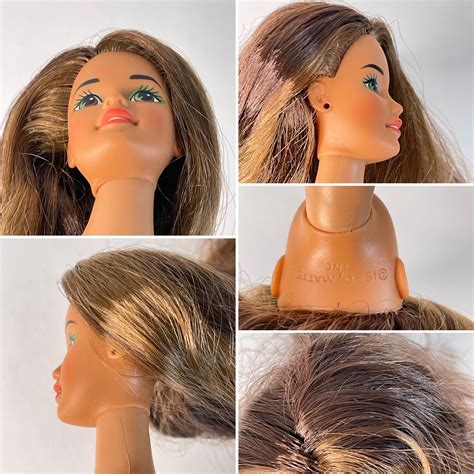 Curvy Brunette Barbie Doll Teresa S Brunette Barbie Articulated