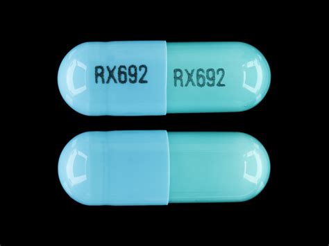 Pill Finder Rx692 Rx692 Blue Capsule Shape