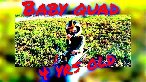 Baby Quad Manu Freestyle Mini Quad Cinese Big Bore Youtube