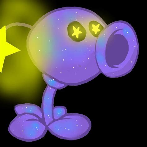 Galaxy Peashooter More Art PvZ Multi Verse Amino Amino