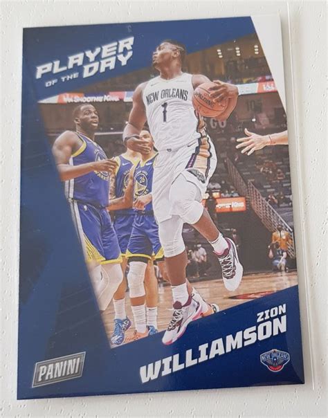 NBA Zion Williamson 2021 22 Panini Player Of The Day Kaufen Auf Ricardo