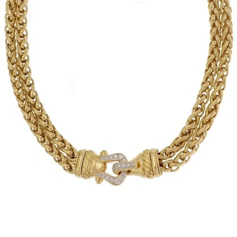 David Yurman Gold Necklace Mens Cheap Sale Bellvalefarms