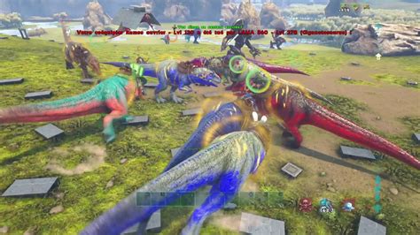 Ark Official PvP Ps4 Full Giga Fight 854 Server YouTube