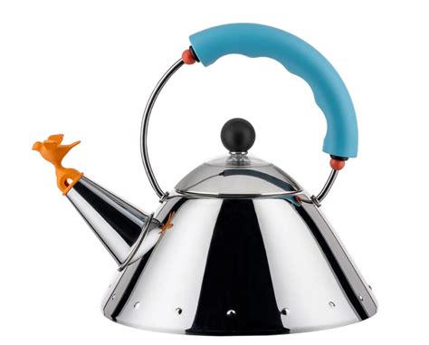 Чайник Alessi 1 л з блакитною ручкою (9093/1) – фото, отзывы ...