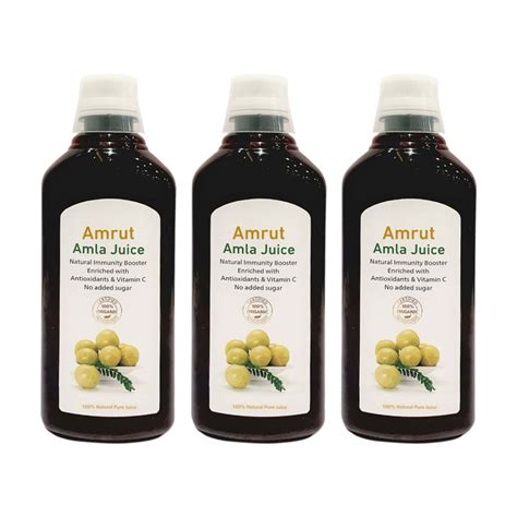 Buy Amrut Amla Juice Litre No Artificial Flavour Colour Sugar