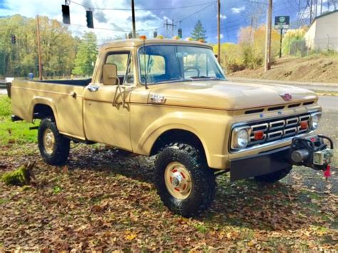 1964 Ford F100 4x4 Custom Cab Have Owned It For 30 Years For Sale