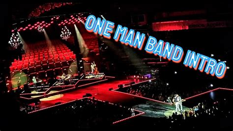 One Man Band Old Dominion Intro At Budweiser Gardens In London