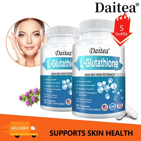 Daitea Glutathione Supplements Antioxidants Detoxification