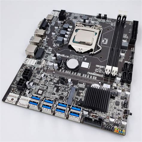 B Eth Mining Motherboard X Pcie To Usbg Cpu Pin Ide To Sata