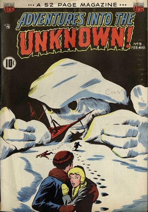 Adventures Into The Unknown 9 American Comics Group ACG Comic