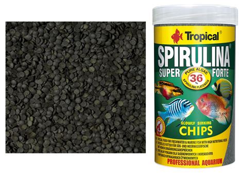 Tropical Super Spirulina Forte Chips 100g Uzupełni 11114784341 Allegro pl