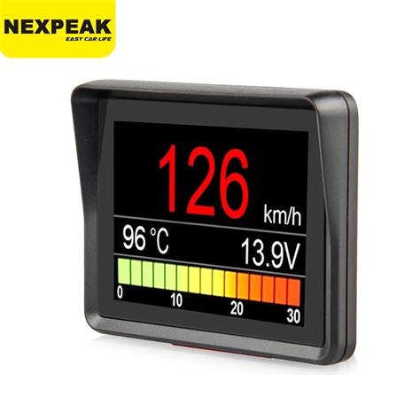 NEXPEAK Ordenador Digital A203 OBD2 Para Coche Dispositivo Con