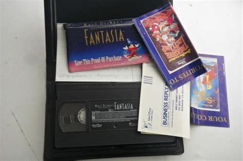 Rare Fantasia Walt Disney Vhs Original Masterpiece Collection Etsy