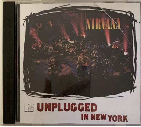 Nirvana Mtv Unplugged In New York Cd 1994 Ebay