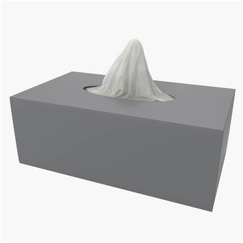 Tissue Box V2 Free 3d Model Obj Stl Free3d