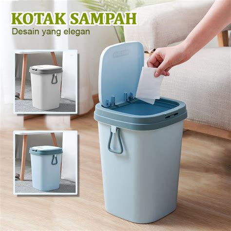 Tempat Sampah Minimalis Tong Sampah 20x27cm Trash Bin Kotak