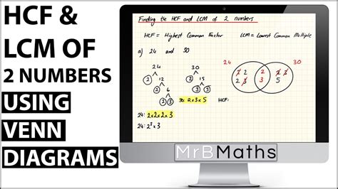 How To Find Lcm With Venn Diagram
