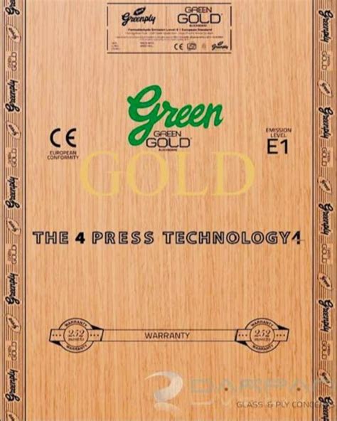 Greenply Mm Green Gold Plywood Bwp Grade X At Rs Sq Ft In