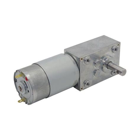 High Torque 12v 24v Dc Worm Gear Motor 550 Dc Motor With 50kg Cm Worm Gearbox For Sunroof Driving