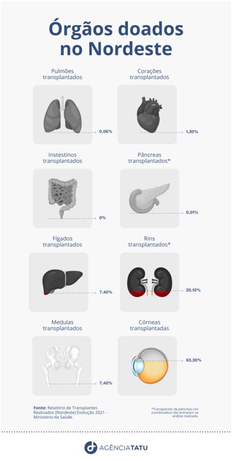 Em Anos Estados Do Nordeste Realizam Mais De Mil Transplantes De