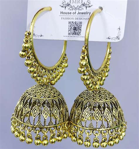 Antique Beautiful Jhumka Earrings Zv Online Shopping Price In