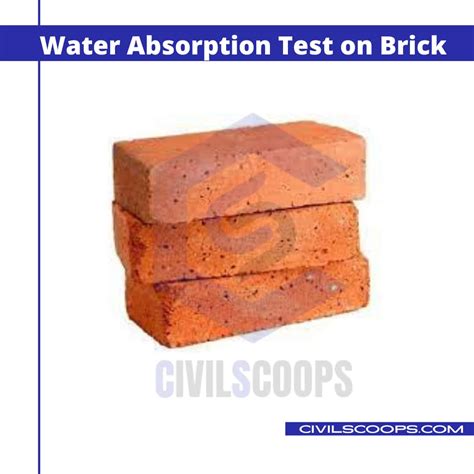 9 Different Types Of Tests On Brick Civil Scoops