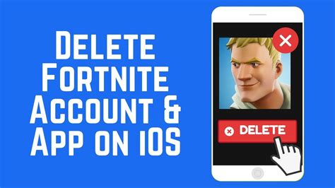 How To Delete Your Fortnite Account App On IPhone Or IPad YouTube