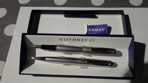 Waterman Fountain Pen And Ballpoint Pen Set Catawiki