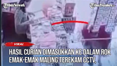 Viral Emak Emak Sembunyikan Hasil Curian Ke Dalam Rok Youtube