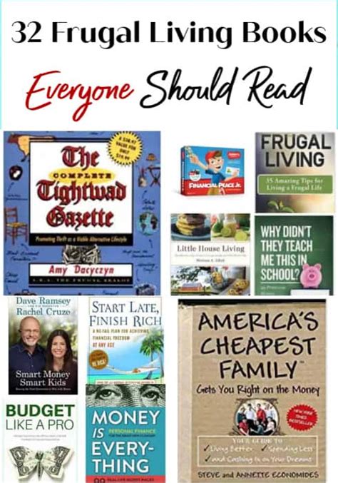 32 Frugal Living Books Everyone Should Read Books About Frugal Living