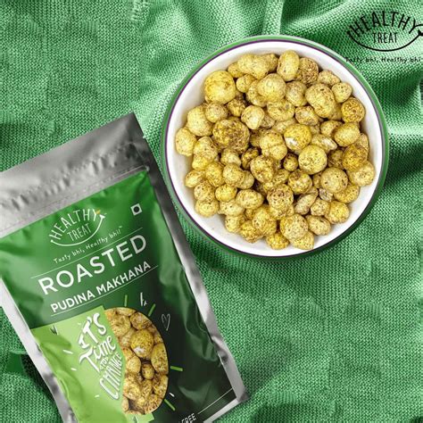 Buy Healthy Treat Roasted Makhana Pudina Chaatmasala And Himalayan