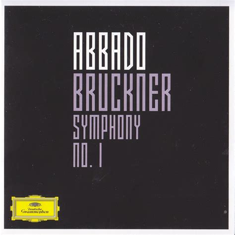 Sentidos Bruckner Sinfonías Nº 1 Nº 4 Nº 5 Nº 7 Y Nº 9 Abbado