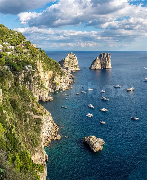 Capri island in Italy | Stock image | Colourbox