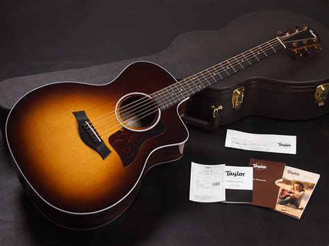 Taylor 214ce Rosewood Dlx Sb 税込販売価格 ￥222640 新品 ハードケース付属！オールグロスフィニッシュ