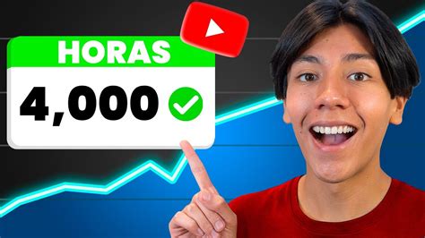 Como Conseguir Las Horas En Youtube R Pido Y F Cil Youtube