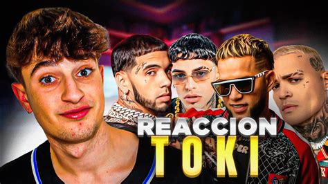 Reacción a TOKI de ANUEL x CASPER MÁGICO x LUAR LA L x IZAAK