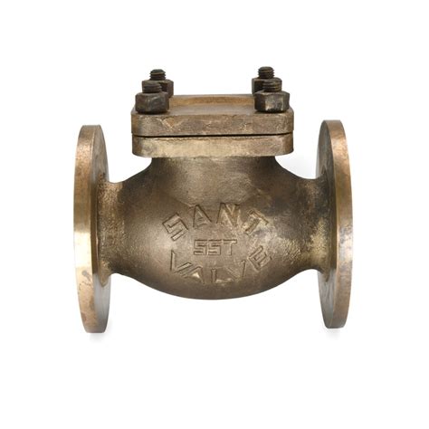 Sant Valves Bronze Horizontal Lift Check Valve