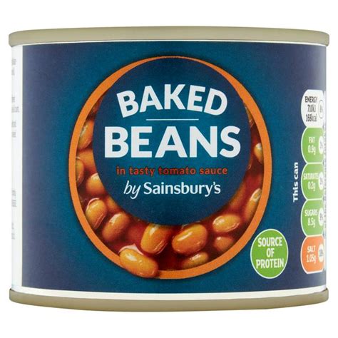 Sainsburys Baked Beans In Tomato Sauce G My Supermarket Compare